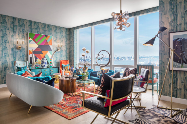 15 Hudson Yards - Model Residence 25G by Neiman Marcus - Living Room - courtesy of Scott Frances for Related-Oxford.jpg image