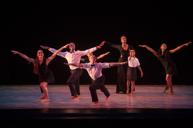 Former AAADT Dancer Renee Robinson and students from The Ailey School in Hope Boykin's A grateful Gathering. Christopher Duggan (1).jpg image