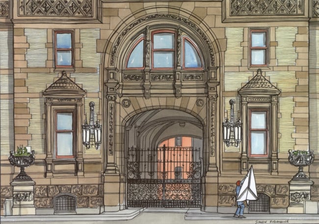 The Dakota - watercolor Simon Fieldhouse.jpg image