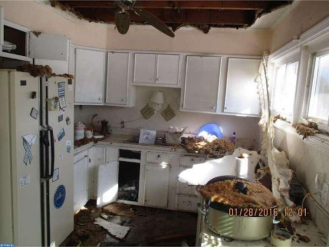 kitchen demolished destroyed