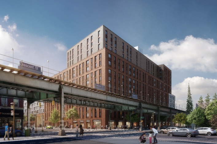 First phase of a multi-building development in the East New York section of Brooklyn
