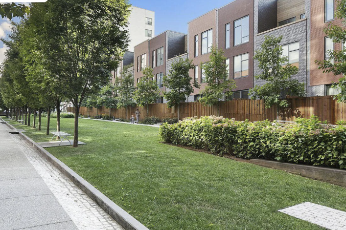 Navy Green, a LEED-certified complex in Fort Greene