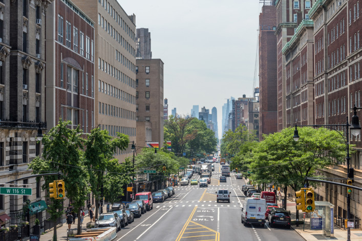 View of Morningside Heights, NYC View of Morningside Heights, NYC