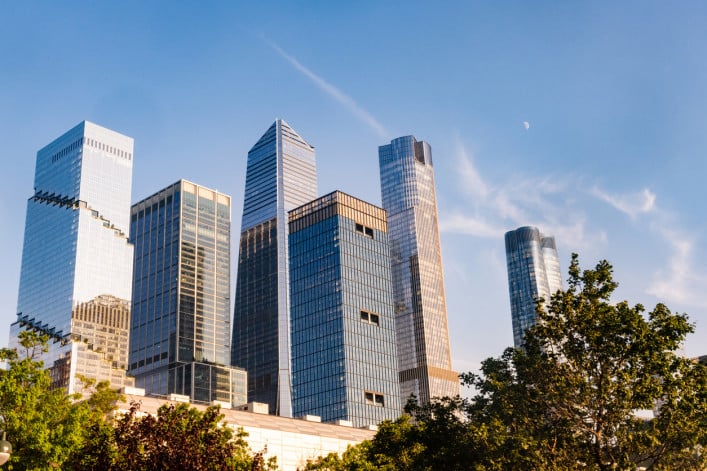 Hudson Yards area of Manhattan