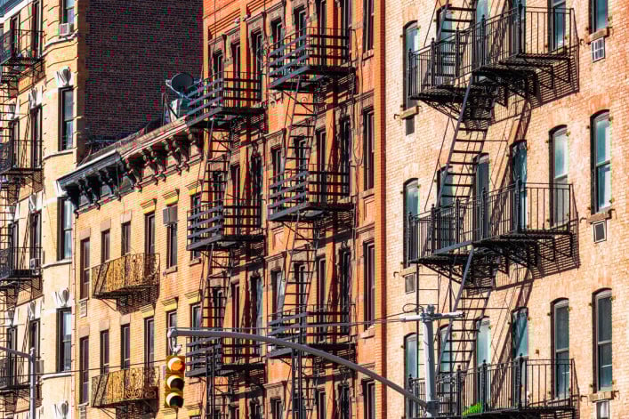 NYC apartment buildings
