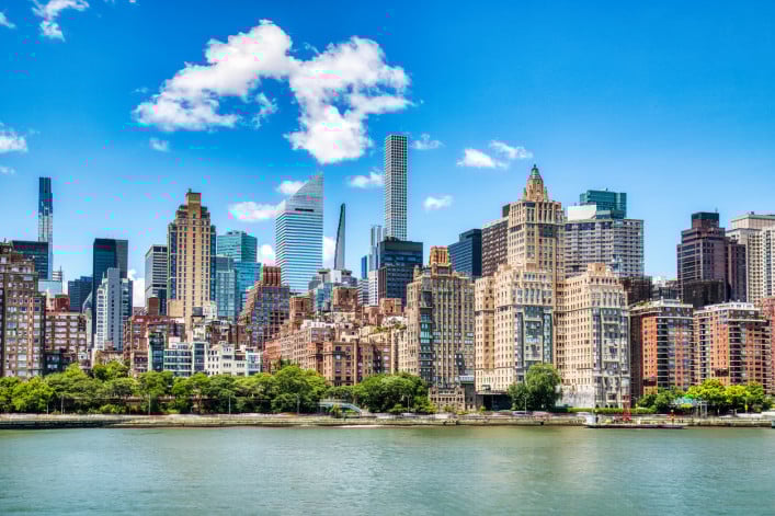 Manhattan skyline