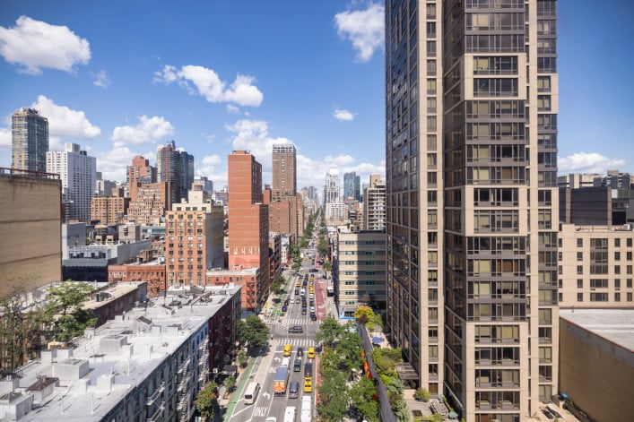 First Avenue in Manhattan