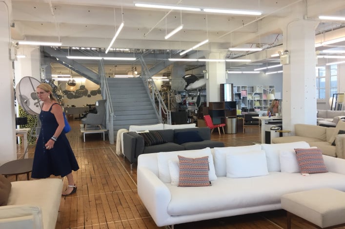 Branded furniture outlet sales near me
