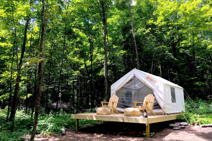 Airbnb camping on sale