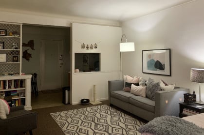 My Boyfriend And I Live In A 500-Square-Foot Studio. Here's How We Make It  Work