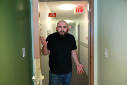 Our neighbor complains about our noise—but we're not making any