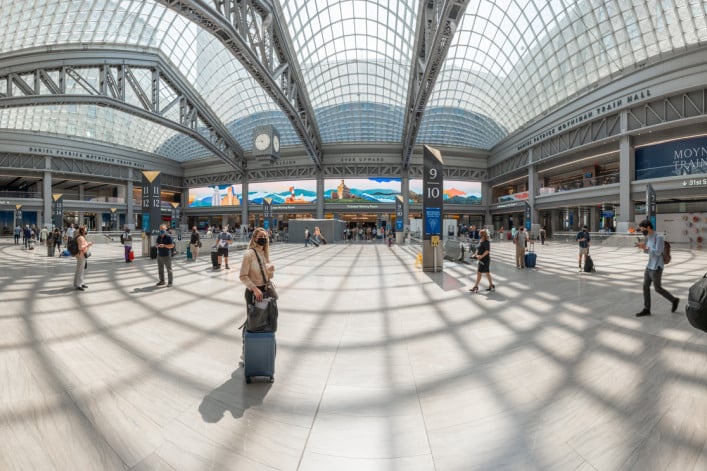 Moynihan Train Hall of Pennsylvania railway station
