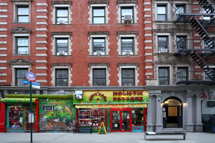 New York City, East Village Apartment Buildings