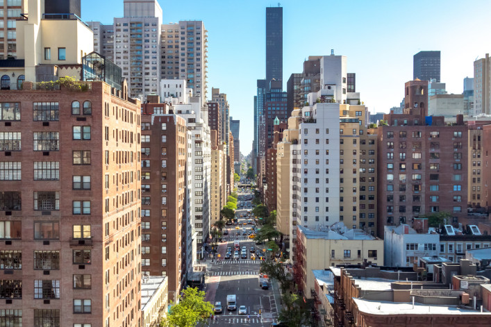 1st Avenue in Manhattan