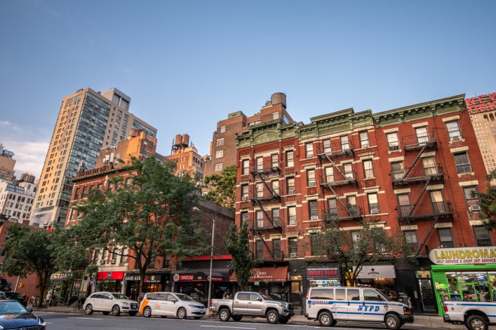 Manhattan residential street