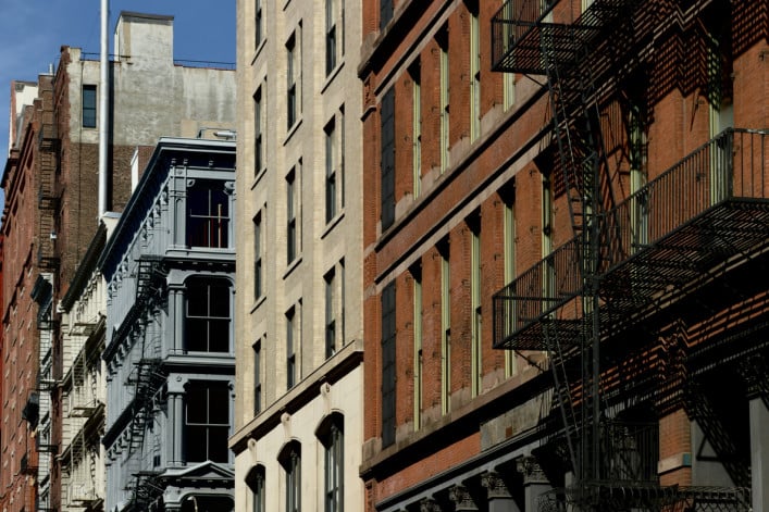 Buildings in Soho, NYC