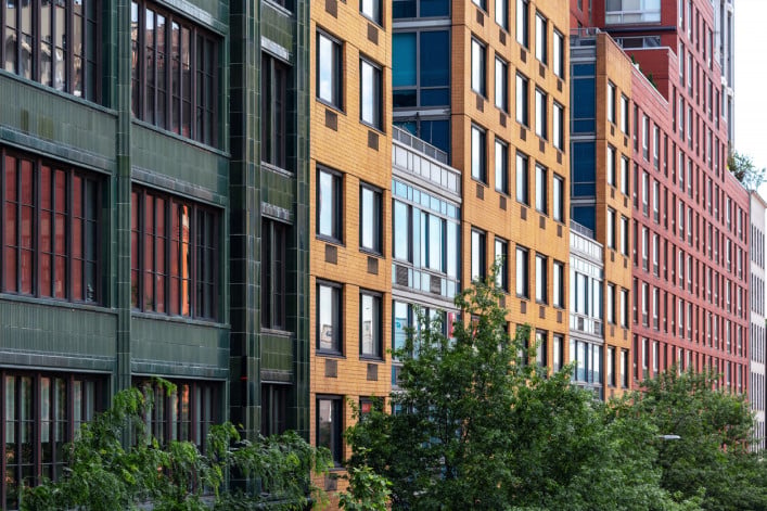 Manhattan apartment buildings