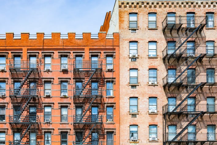 NYC apartment buildings