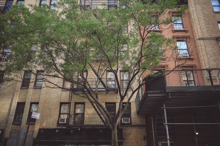 New York City apartment buildings