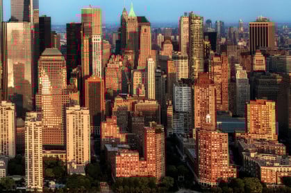 Lower Manhattan buildings