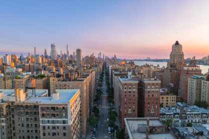 Apartment buildings on the Upper West Side