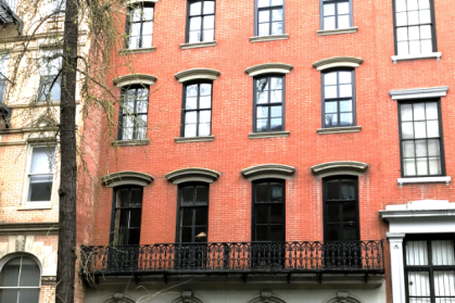 The William Sackett Jr. House at 123 East 10th St.