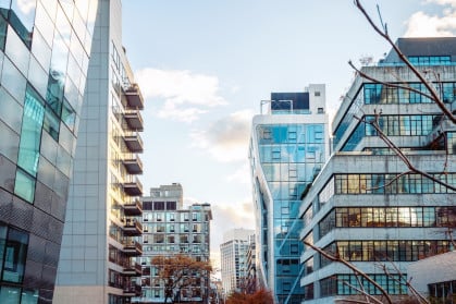 New condo buildings in NYC