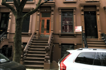 The 1889 Henry and Felicia Ressmeyer House at 348 West 122nd St.