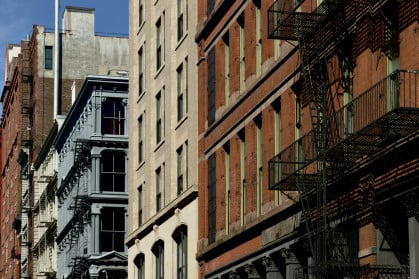 Buildings in Soho, NYC