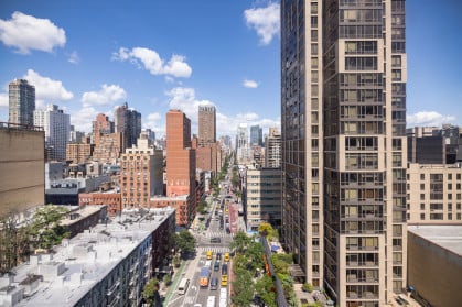 First Avenue in Manhattan