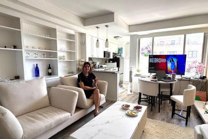 Fran in her Lenox Hill studio