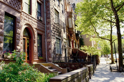 Brownstones in Park Slope