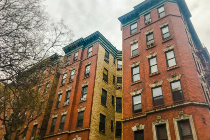 Apartment buildings in New York City