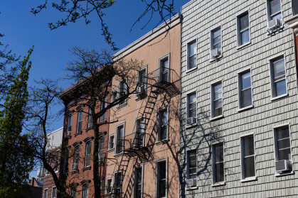 Rowhouses in Brooklyn