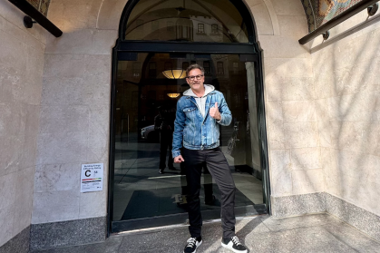 Robert Pullen at London Terrace in West Chelsea