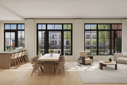 Sponsor co-op apartment, #3D at 201 East 23rd St. in Kips Bay, asking $1.325 million