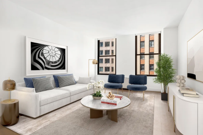 25 Broad St., # 17P, is a one bedroom on the market for $985,000.