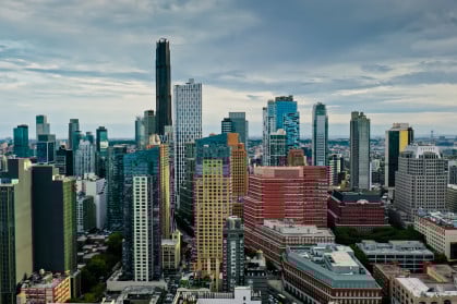 Residential towers in Downtown Brooklyn