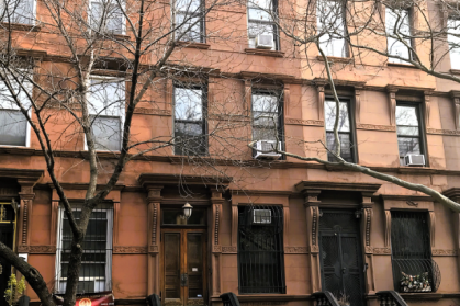 The 1889 Louis Isaacs House at 349 West 122nd St