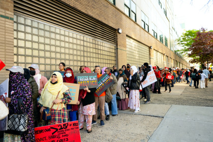 Renters rallied before the RGB vote
