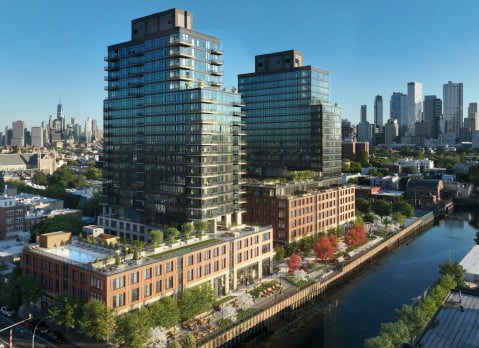 Society Brooklyn: two, 21-story towers at 500 Degraw St. and 504 Sackett St.