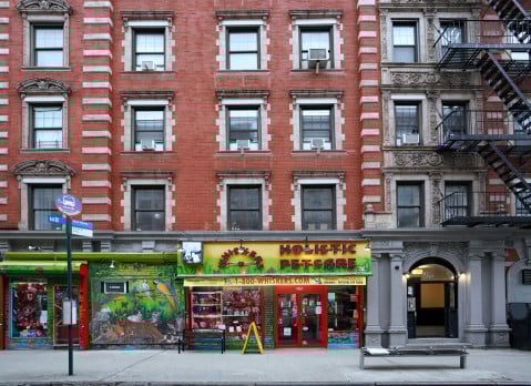 New York City, East Village Apartment Buildings