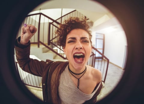 harassment from a neighbor NYC