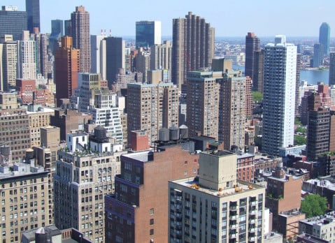 NYC buildings along the East River