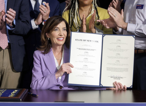 Governor Kathy Hochul signs new budget
