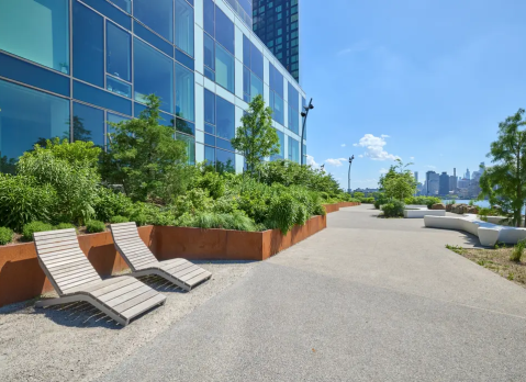 Hallets Point Esplanade in Astoria, Queens