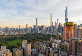 Aerial photo New York Central Park