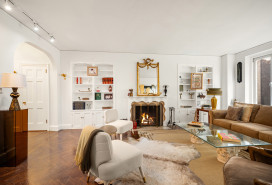 two-bedroom prewar co-op on Sutton Place
