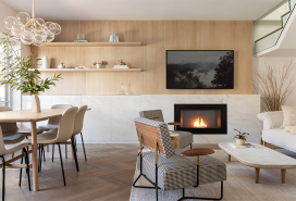 wood fireplace alernatives NYC