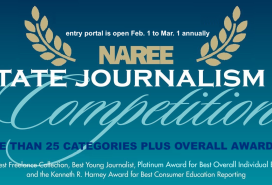 NAREE real estate journalism awards competition 2025
